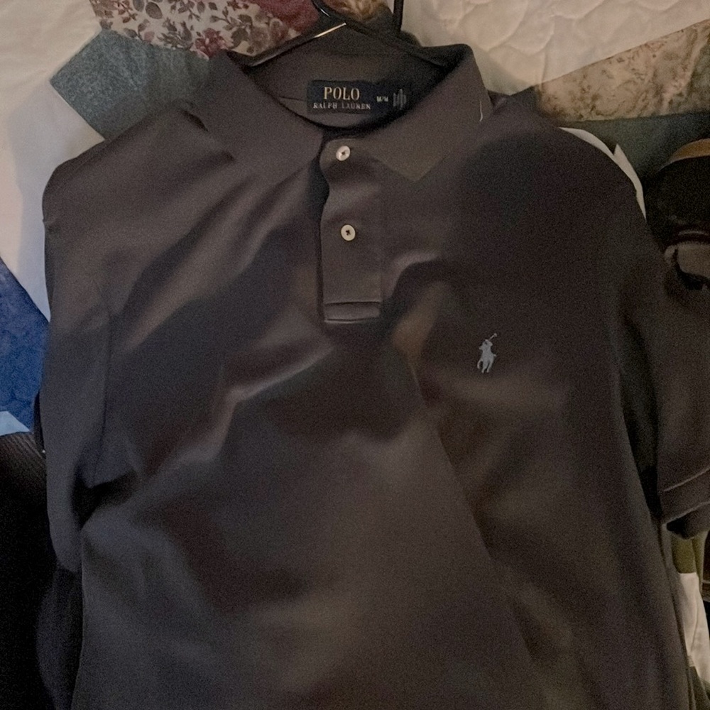 Medium Ralph Lauren polo dark gray